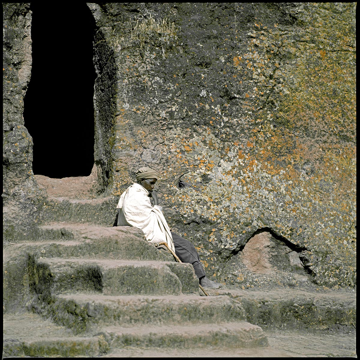 Peace of mind . Lalibela Aethiopien, 2001