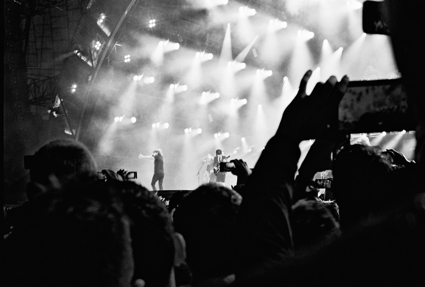 AC_DC Konzert . Munich 2015